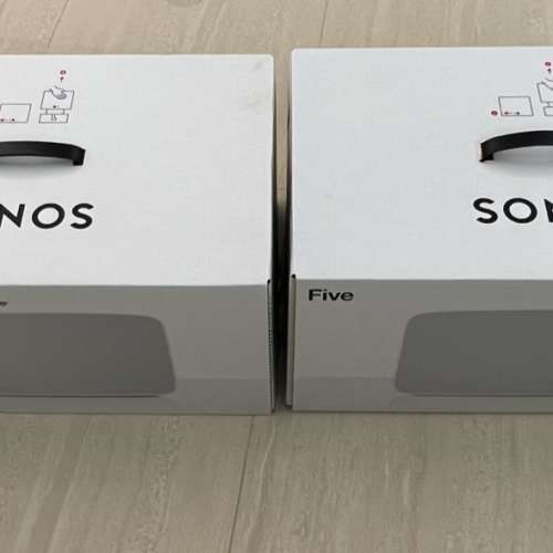 Sonos Five wireless speaker 99% 新 x 2 隻