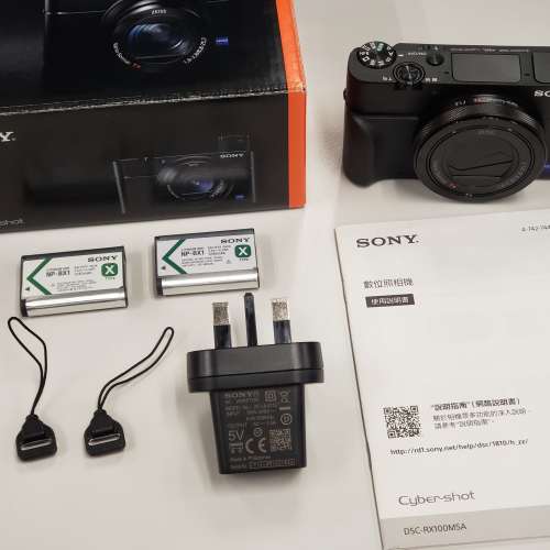 Sony RX100M5A (DSC-RX100M5A RX100 VA) 輕便數碼相機 - 99%新，共 2粒 原廠電，送 ...