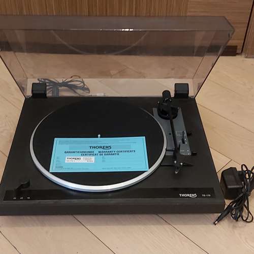 德國製Thorens TD170-1黑膠唱盤+ Ortofon OMB 10唱頭