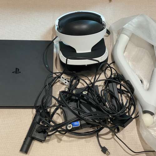 PS4 Slim with VR & Extras