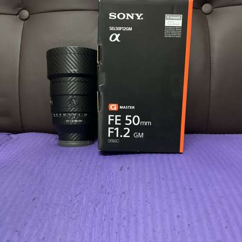 全新一樣 完美無瑕 全套有盒 （香港行貨） Sony FE 50 50mm F1.2 GM