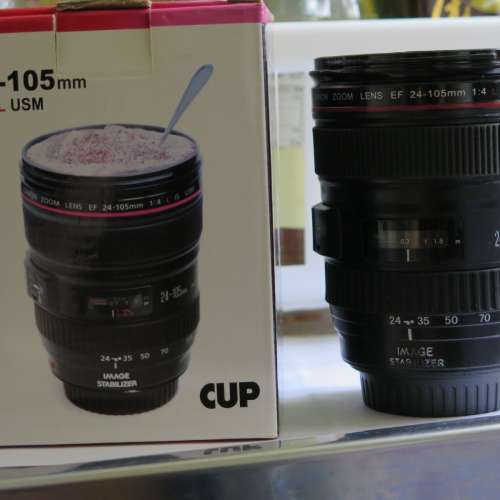 Canon Lens “EF 24-105 mm F4.0L USM” Plastic Cup $10