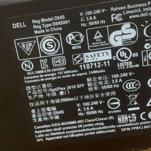 賣 dell optiplex 3010 SFF 細機 PC Desktop(即插即用)