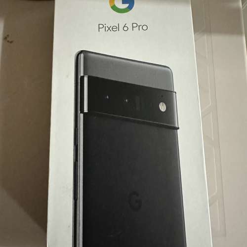 99%新 google pixel 6 pro 黑色，歐版 128GB 全套有盒，配件齊