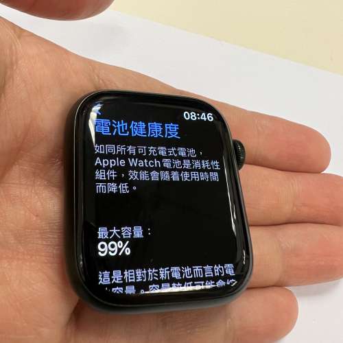 Apple Watch 7 (GPS+流動網絡) 45mm綠色