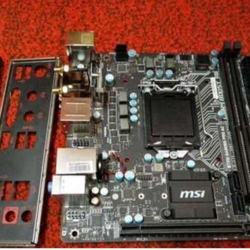 MSI B150i Gaming Pro AC Mini-ITX LGA1151 (跟正版WIN10 64Bit 數碼授權)