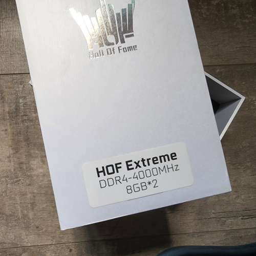 Hof extreme ddr4 4000Mhz 8gbx2 水貨
