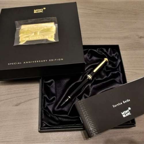 Brand New Mont Blanc 75 Anniversary Ball Pen 萬寶龍75 週年紀念特別版原子筆 內...