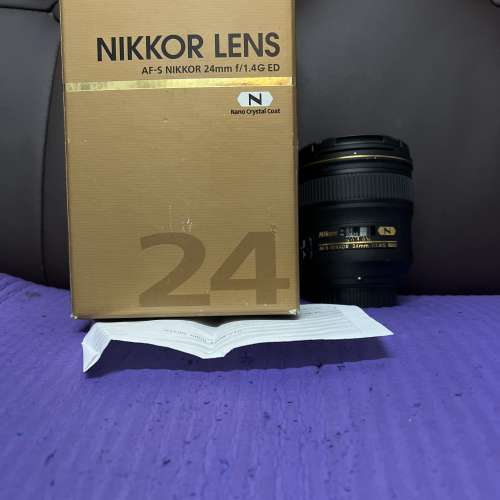 今日快走 超平鏡王 極新淨 全套有盒 Nikon 24 24mm F1.4 G Nano