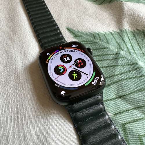 99% NEW Apple Watch Series 7 S7 45mm GPS 綠色 配 綠色皮帶