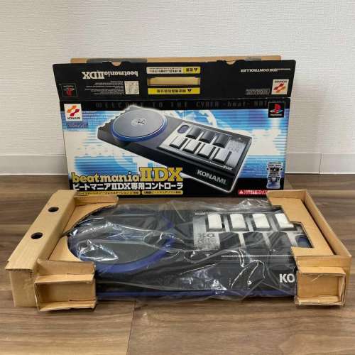 全新 日版 PS2 Game Konami Beatmania IIDX 專用手制 7 key controller 捽碟 狂熱...