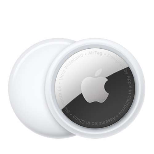Apple Airtag 4 pack 連紅色皮革掛環