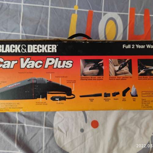 車用吸塵機 Black & Decker 12V car vacuum