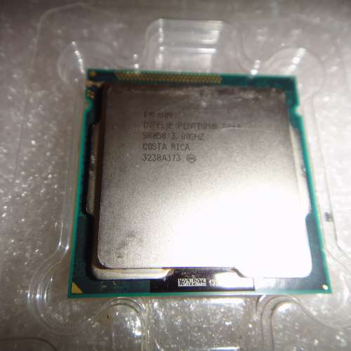 Intel® G860 3M Cache, 3.00 GHz連Kingston DDR3 1333 2GBx2共4GRam聯強永保
