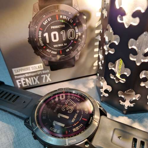 出售 超新 Garmin Fenix 7X Sapphire Solar 中文版 手錶