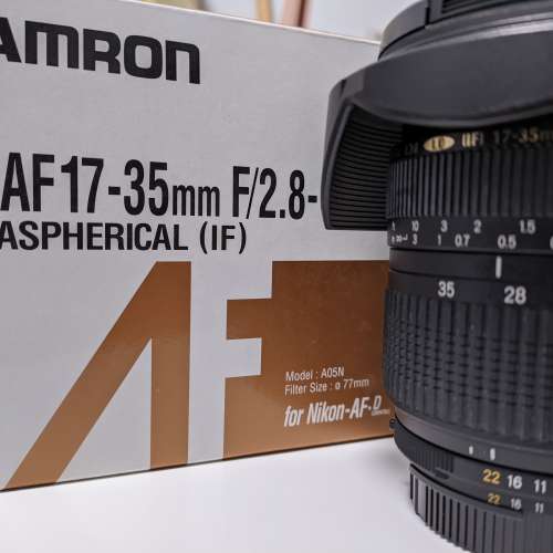 Tamron SP AF17-35mm F/2.8-4 Di LD Aspherical (IF) (A05) 連 Nikon NC 77mm Filter