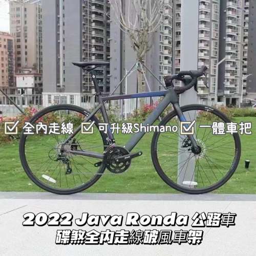 🎉全新原廠正貨🎉2022 Java Ronda disc roadbike 碟煞公路車 全內走線破風車架