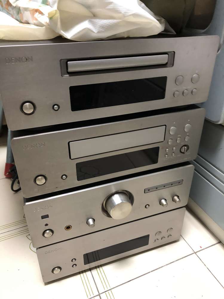 Denon音響組合UCD-F1, UDR-F1, UPA-F1, UTU-F1 - 二手或全新音響組合