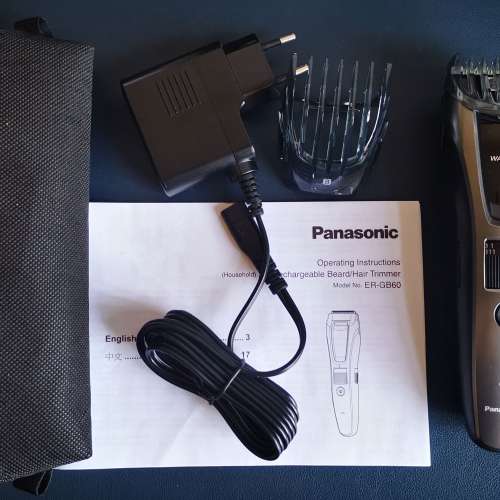 閒置：理髮器 (可修剪鬍鬚) Panasonic 樂聲  ER-GB60