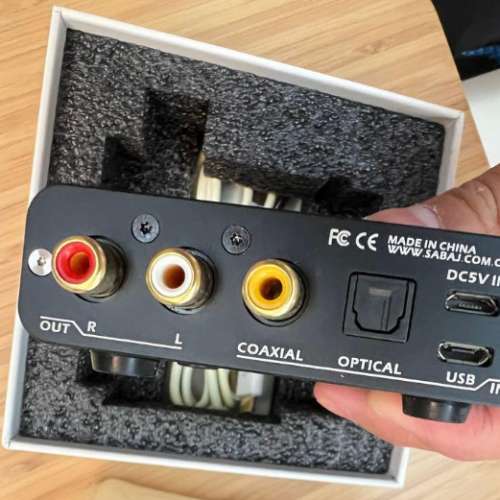 Sabaj D2 Portable DAC 耳擴 USB Coaxial SPDIF Headphone Amp 解碼器 同軸 光纖 耳機 ...