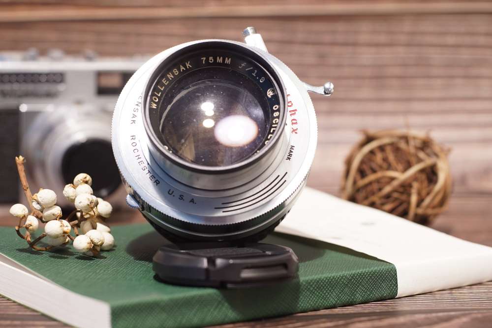 【レア良品】Wollensak Oscillo-Amaton 75mm M42 Wollensak-Dumont CRO Oscillo-Amaton 75mm f1.9 改M42 - 二手或全新