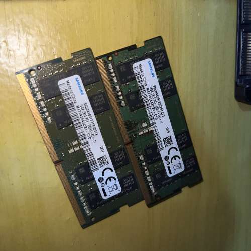拆機 SAMSUNG DDR4 SODIMM 16GB X2