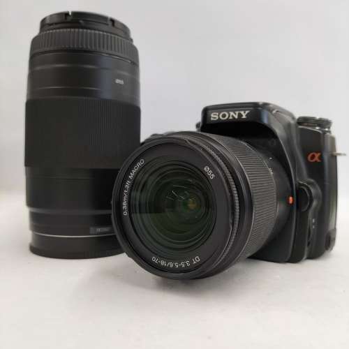 Sony SLT-A58K.CEC Appareil photo Reflex Objectif 18-55mm F3,5-5,6 20,1 Mpix Noir