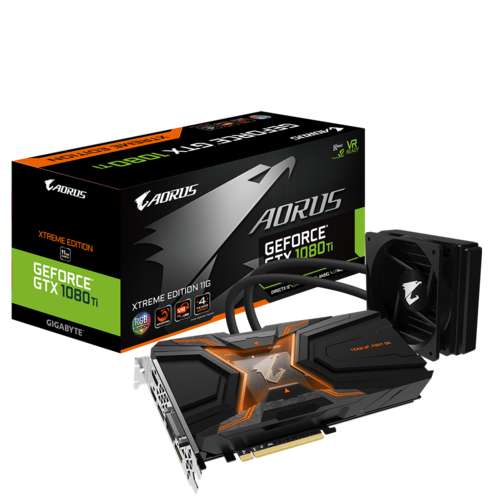 AORUS GeForce® GTX 1080 Ti WATERFORCE Xtreme Edition 11G