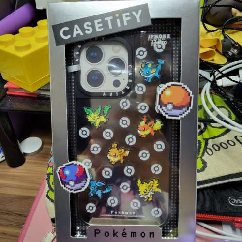 全新Casetify 寶可夢伊貝鏡面 MagSafe 版 iPhone 13 Pro case