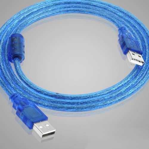 USB 公對公 數據線 連接線 對拷線 聯機線 刷機線 訊號線 傳輸線 雙頭USB線 1.5米