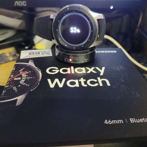 80%新Samsung Galaxy Watch 1代(R800) 46mm Bluetooth