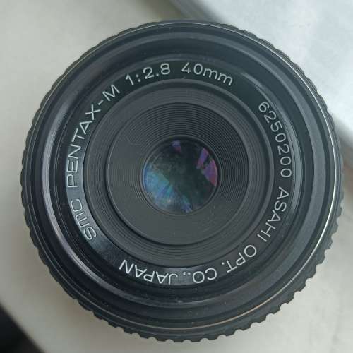 Asahi pentax-M SMC 40mm f2.8 (pk mt.)*直落pentax, 加接環落所有無反相機