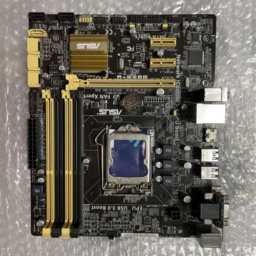 二手 ASUS B85M-G B85 DDR3 LGA1150 MATX MB
