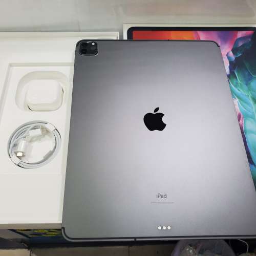 iPad Pro12.9吋 4代 512gb 4G版全套有盒連原厰 墨綠色機套