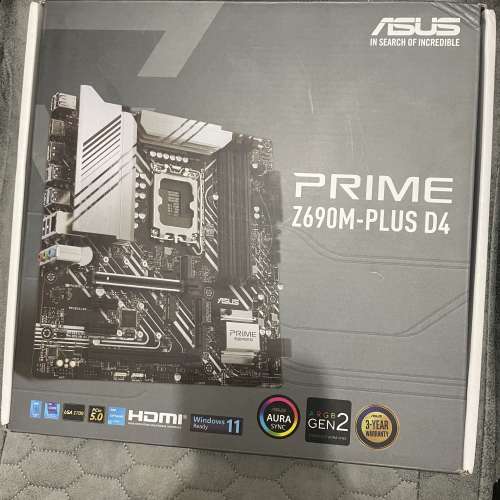 ASUS Prime Z690M-PLUS D4