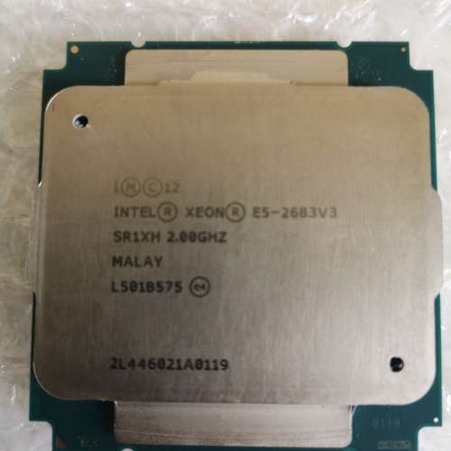 (14核 28線程) Intel Xeon E5 2683 V3 CPU 運作正常