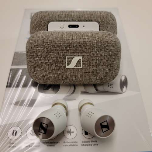 1個 98%新 極少用 白色 SENNHEISER MOMENTUM True Wireless 2