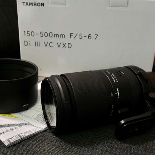 99%新 Tamron 150-500mm F5-6.7 Di III VC VXD Sony E-Mount 水貨，適合A7IV用