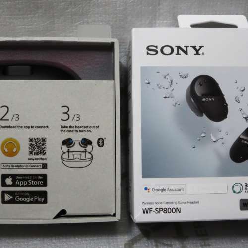 Sony  WF-SP800N Wireless Headphone (Black)