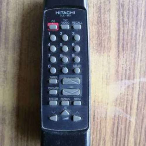 Toshiba and Hitachi CRT电視遙控
