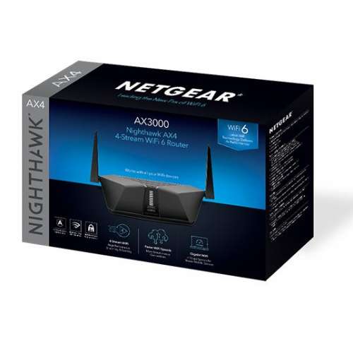 Netgear RAX35 AX3000 Nighthawk AX4 雙頻 WiFi 6 智能無線路由器