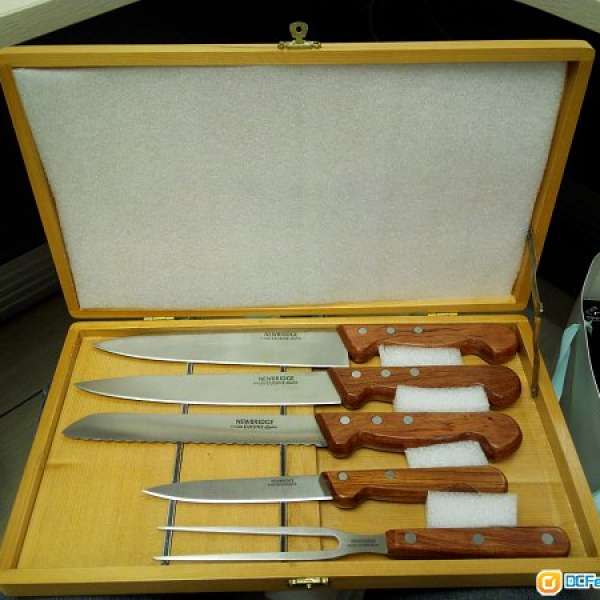 STEAK BBQ KNIVES FORK SET 餐刀 Newbridge Silverware Ireland knife cook