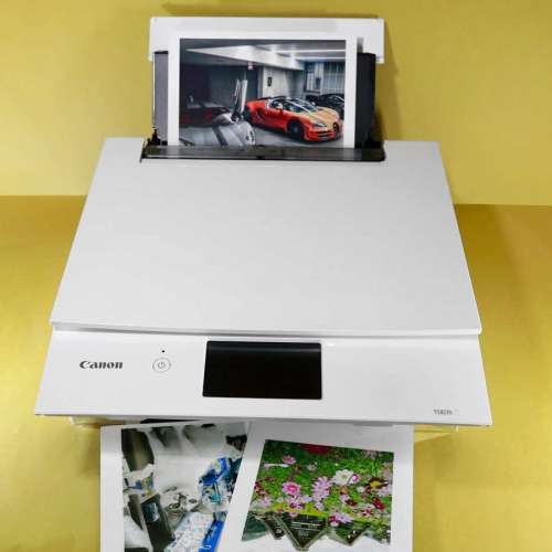 無盒新淨機入滿一套墨水合職業印相高級6色用780 781墨盒Canon TS8270 Scan printer(...