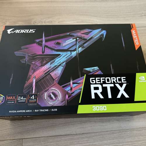 Nvidia Gigabyte AORUS GeForce RTX 3090 MASTER 24G (rev. 2.0)