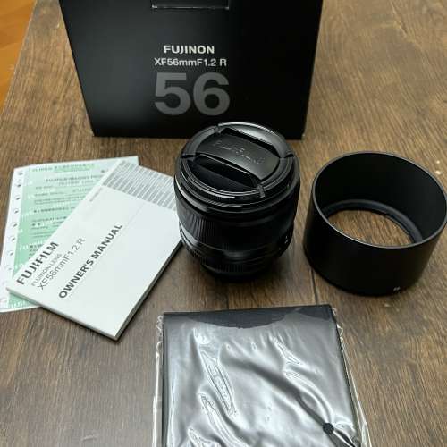 Fujifilm 56mm f1.2R, 行貨9成幾新