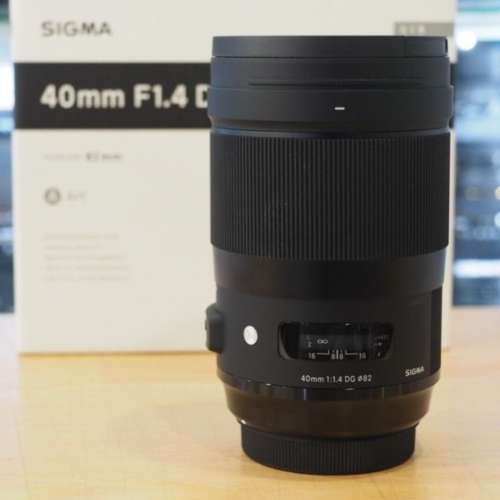 行貨 Sigma 40mm F1.4 Art - Canon EF 保到2025