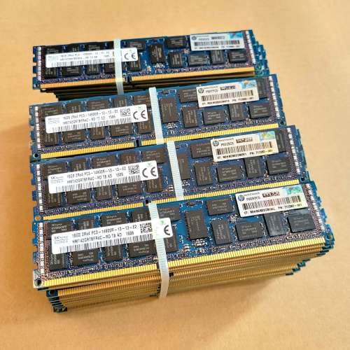 Samsung/SK hynix DDR3 16GB 1866/1600伺服器Ram