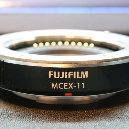 Fujifilm Macro Extension Tube MCEX-11 (富士 原廠 MCEX11 微距 接環) - 99%新，全...