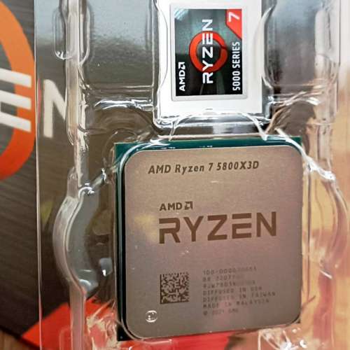 Ryzen 7 5800X3D (100%全新品) Tray 有單有保- DCFever.com