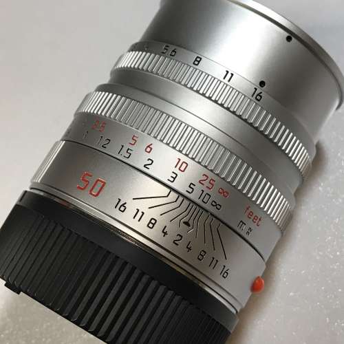 Leica Summicron 50mm F2 V5 銀 Silver 11816